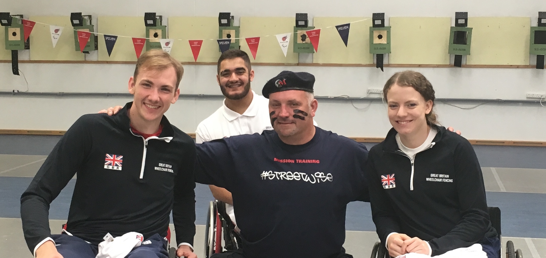 September 2016 - Maximus with the Rio 2016 GB Paralympic Team